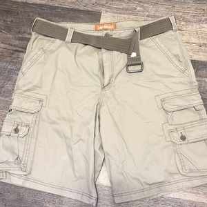 MENS Tan Cargo Shorts SIZE 40